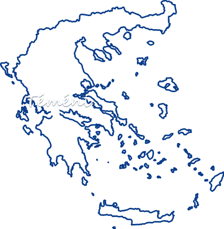 spotted map of Greece